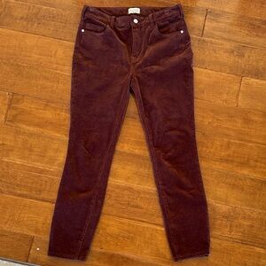 Pilcro corduroy pants